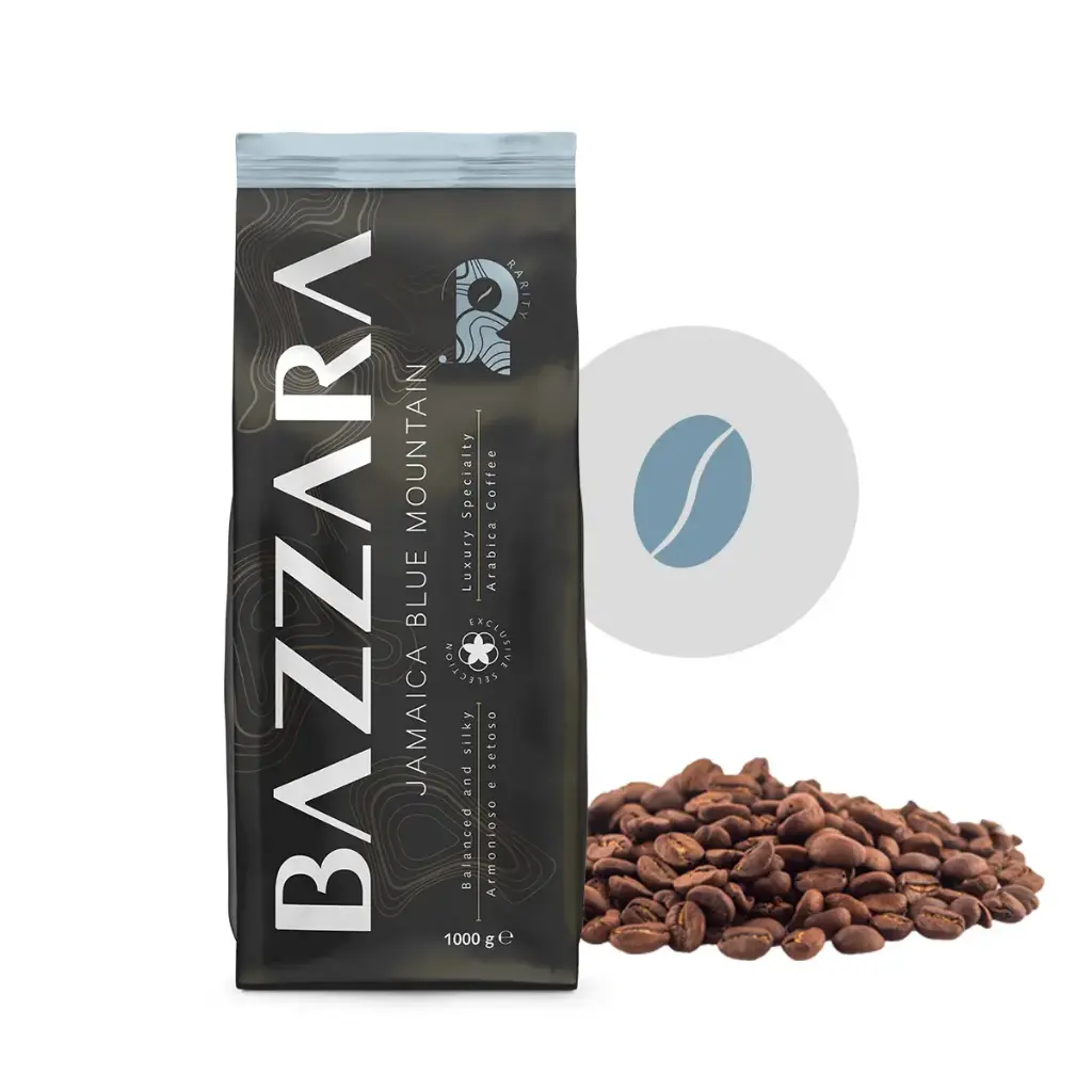 CAFFÈ BAZZARA RARITY JAMAICA BLUE MOUNTAIN TOSTATO IN GRANI, 1kg